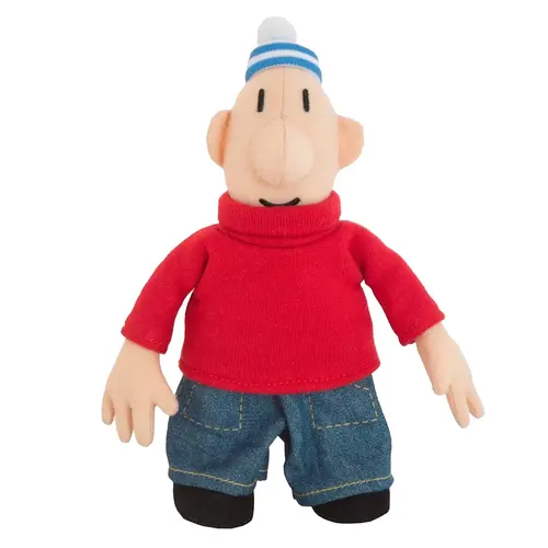 Bulls Eye Buurman & Buurman Rood 18cm Pluche