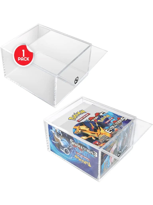Evoretro Evoretro Premium Booster Box Acryl With Sliding Lid Anti-UV 4mm
