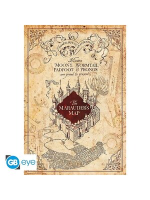 Abystyle Harry Potter Maxi Poster 91,5 x 61 cm Marauder's Map