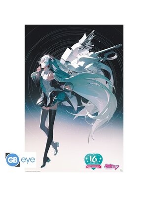 Abystyle Hatsune Miku Maxi Poster 91,5 x 61 cm Happy 16th Birthday Miku