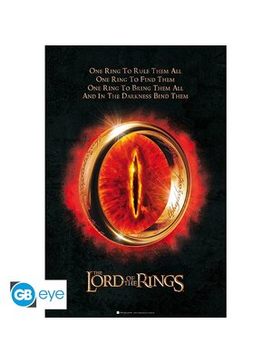 Abystyle Lord of The Rings Maxi Poster 91,5x61cm The One Ring