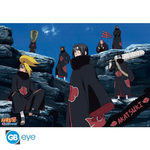 Abystyle Naruto Shippuden Maxi Poster 91,5x61cm Akatsuki