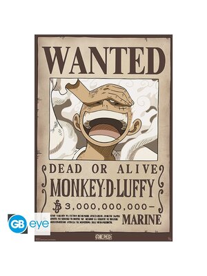 Abystyle One Piece Max Poster 91.5 x 61 cm Wanted Luffy Wano