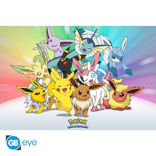 Abystyle Pokemon Maxi Poster 91,5x61cm Eevee