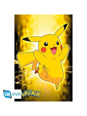 Abystyle Pokémon Maxi poster 91,5 x 61 cm Pikachu Neon