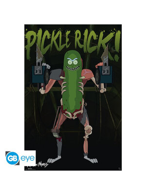 Abystyle Rick and Morty Maxi Poster 91,5 x 61 cm Pickle Rick