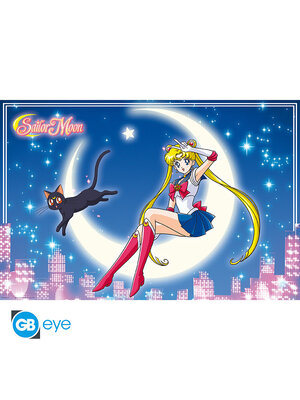 Abystyle Sailor Moon Maxi Poster 91,5 x 61 cm Sailor Moon & Luna
