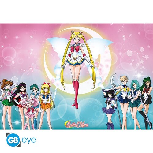 Abystyle Sailor Moon Maxi Poster 91,5x61cm Sailor Warriors