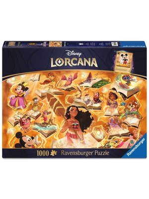 Ravensburger Disney Lorcana Amber Puzzle 1000p + 1 Promo Card