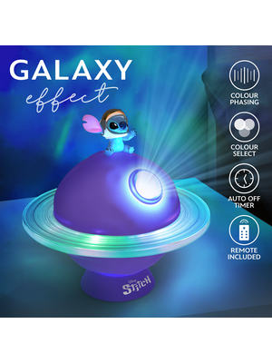 Paladone Disney Stitch Galaxy Projection Light Rechargeable 10cm