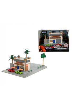 Jada Toys Fast & Furious Toretto's Café Nanoscene