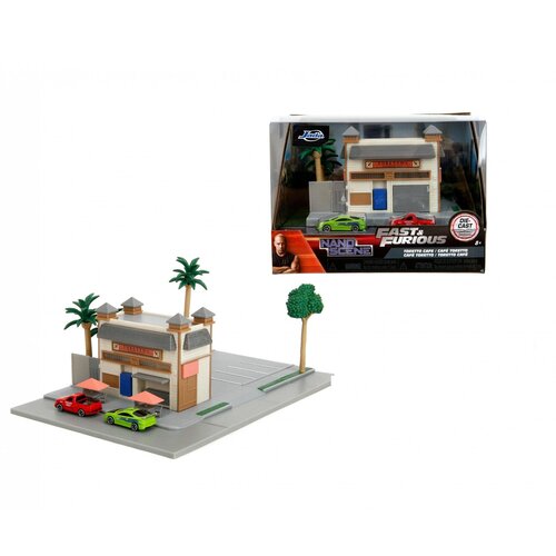 Jada Toys Fast & Furious Toretto's Café Nanoscene