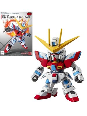 Bandai Gundam SD Gundam EX-Standard Try Burning Model Kit