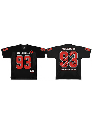 Cotton Division Jurassic Park Isla Nublar T-Shirt Sports US Replica Unisex (L)