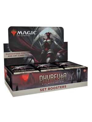 Wizards of The Coast Magic TCG Phyrexia Set Booster Booster Box (30 Boosters)