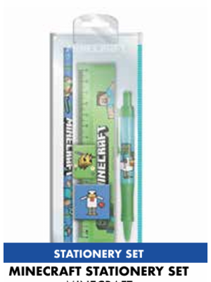Minecraft Stationary Set