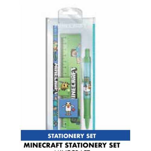 Pyramid Minecraft Stationary Set