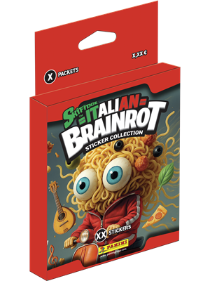 Panini Skifidol Italian Brainrot Sticker Ecoblister Panini