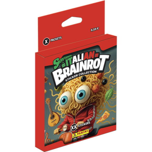 Panini Skifidol Italian Brainrot Sticker Ecoblister Panini