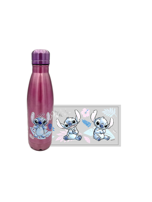 Stor Stitch Watercolor Metalic Pink Stainless Steel Bottle 780ml
