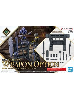 Bandai Gundam 30MF Item Shop 3 Weapon Option Model Kit