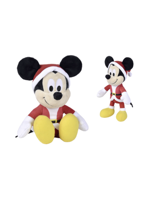 Simba Toys Disney Mickey With Christmas Hat Pluche 25cm