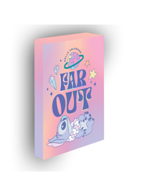 Pyramid Disney Stitch Far Out Light-up Canvas 40 x 30 cm