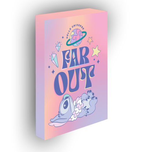 Pyramid Disney Stitch Far Out Light-up Canvas 40x30cm