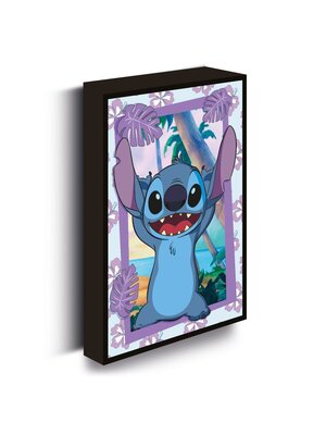 Pyramid Disney Stitch Happy Light Canvas 40x30cm
