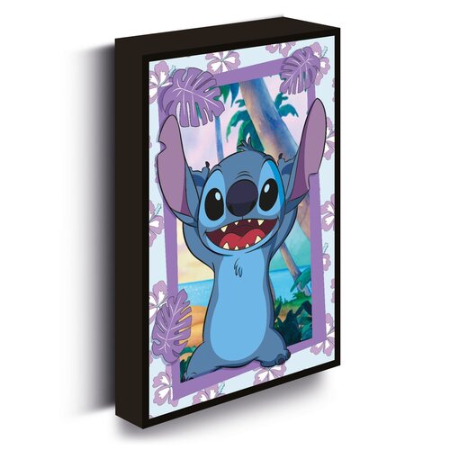 Pyramid Disney Stitch Happy Light Canvas 40x30cm