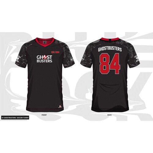Cotton Division GhostBusters 84 Soccer Jersey Tshirt Men Size L