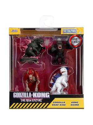 Jada Toys Godzilla Pack Of Mini Figures 6,5cm Wave 1