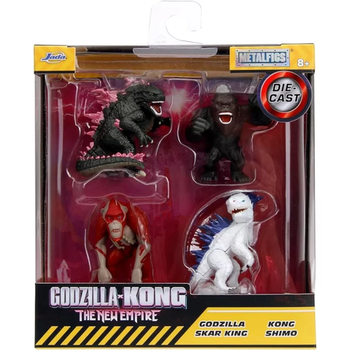 Jada Toys Godzilla Pack Of Mini Figures 6,5cm Wave 1