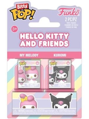 Funko Funko Bitty POP! Sanrio Hello Kitty 2-Pack My Melody & Kuromi