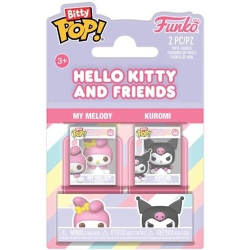Funko Funko Bitty POP! Sanrio Hello Kitty 2-Pack My Melody & Kuromi