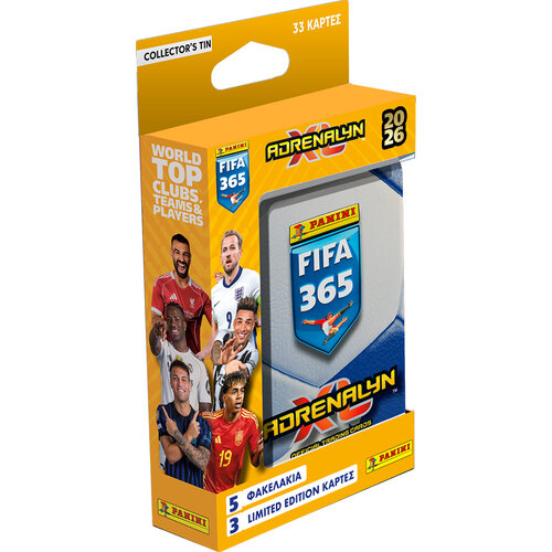 Panini Fifa 365 Adrenalyn XL 2026 World Top Clubs Pocket Tin Panini