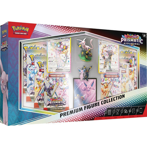 The Pokemon Company Pokemon TCG Prismatic Evolution Premium Figure Collection