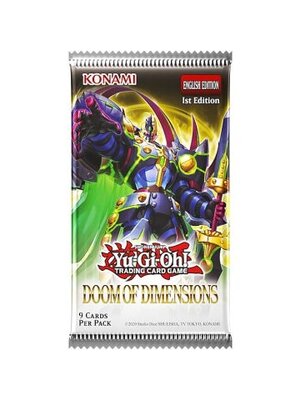 Konami Yu-Gi-Oh TCG Doom of Dimensions Booster