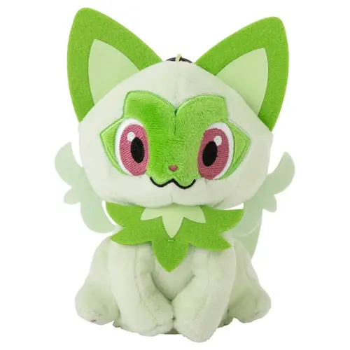 Takara Tomy Arts Pokemon Sound Stuffed Pluche Sprigatito Japan import