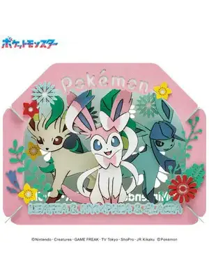 Pokemon Paper Theather Sylveon,Leaf