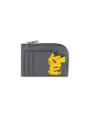 Difuzed Pokemon Pikachu Grey Cardholder