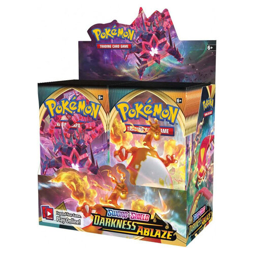 The Pokemon Company Pokemon TCG Sword & Shield Darkness Ablaze Booster Box
