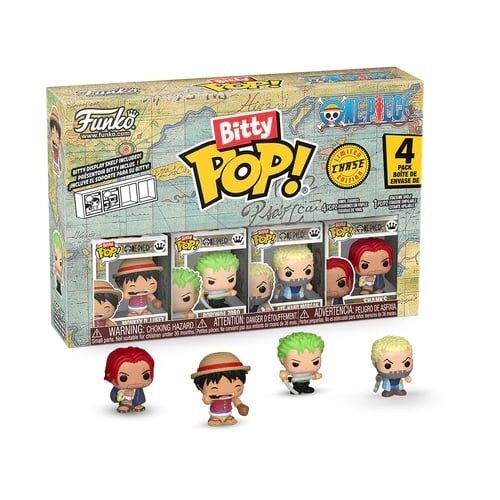 Funko Funko Bitty POP! One Piece 4 Pack Luffy 2.5cm