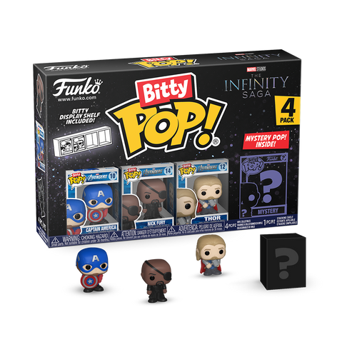 Funko Funko Bitty POP! Marvel Infinity Saga 4-Pack Captain America