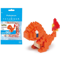Pokémon Charmander Nanoblock 10 cm