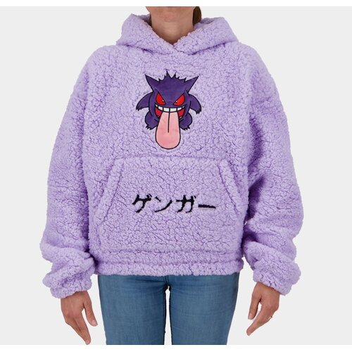 Difuzed Pokemon Gengar Teddy Woman's Hoodie  Size M