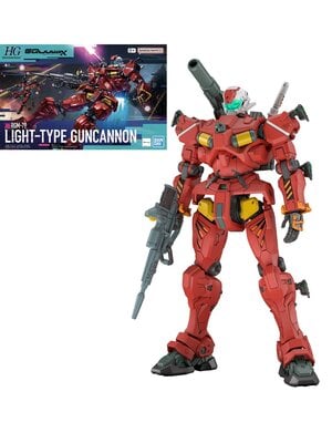 Bandai Gundam GQuuuuuux HG 1/144 Light Type Guncannon Model Kit