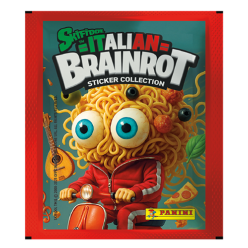 Panini Skifidol Italian Brainrot Sitcker Pack Panini