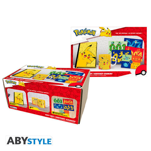 Abystyle Pokemon Pikachu Gift Set (Notebook A5 + Mug 320ml + Postcards)
