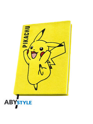 Abystyle Pokemon Premium Notebook Pikachu Pluche